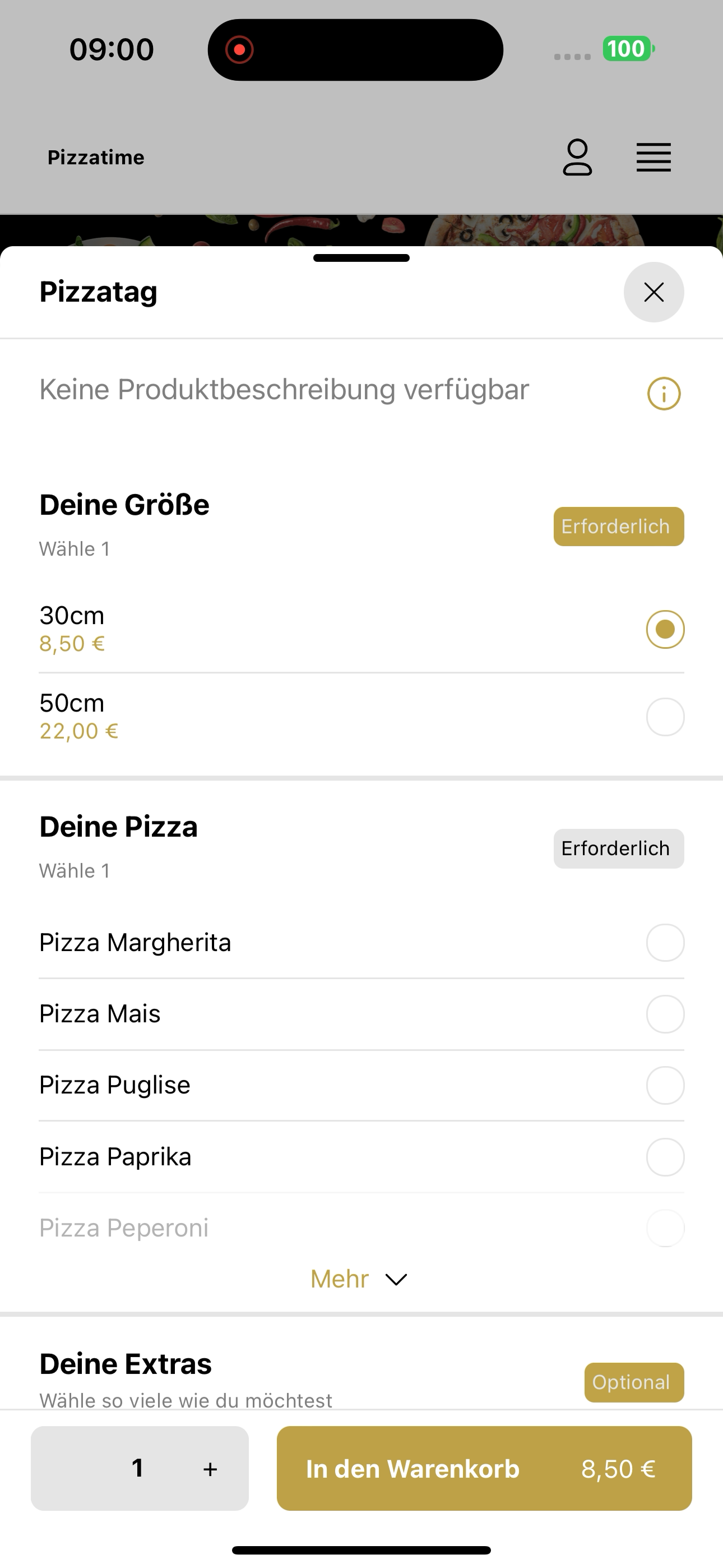 Pizzatime Eppingen screenshot 7