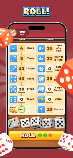 Yatzy Star: Classic Dice Game screenshot 1