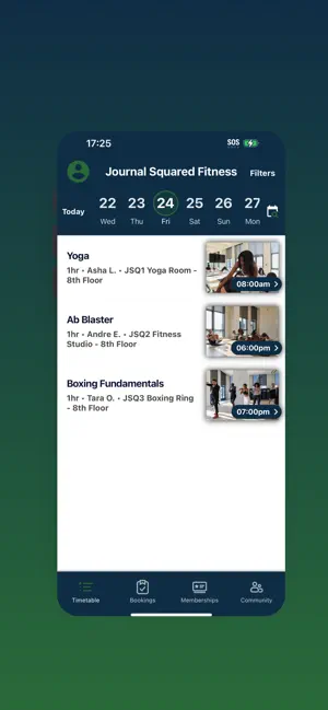 Journal Squared Fitness screenshot 2