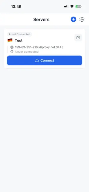 v6Proxy Manager screenshot 2
