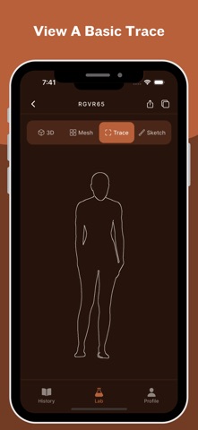 Body Sketch & 3D Body Model iPhone screenshot