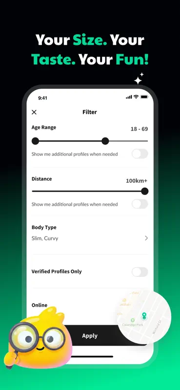 BBW Friends & Curvy Finder App screenshot 6 of 6