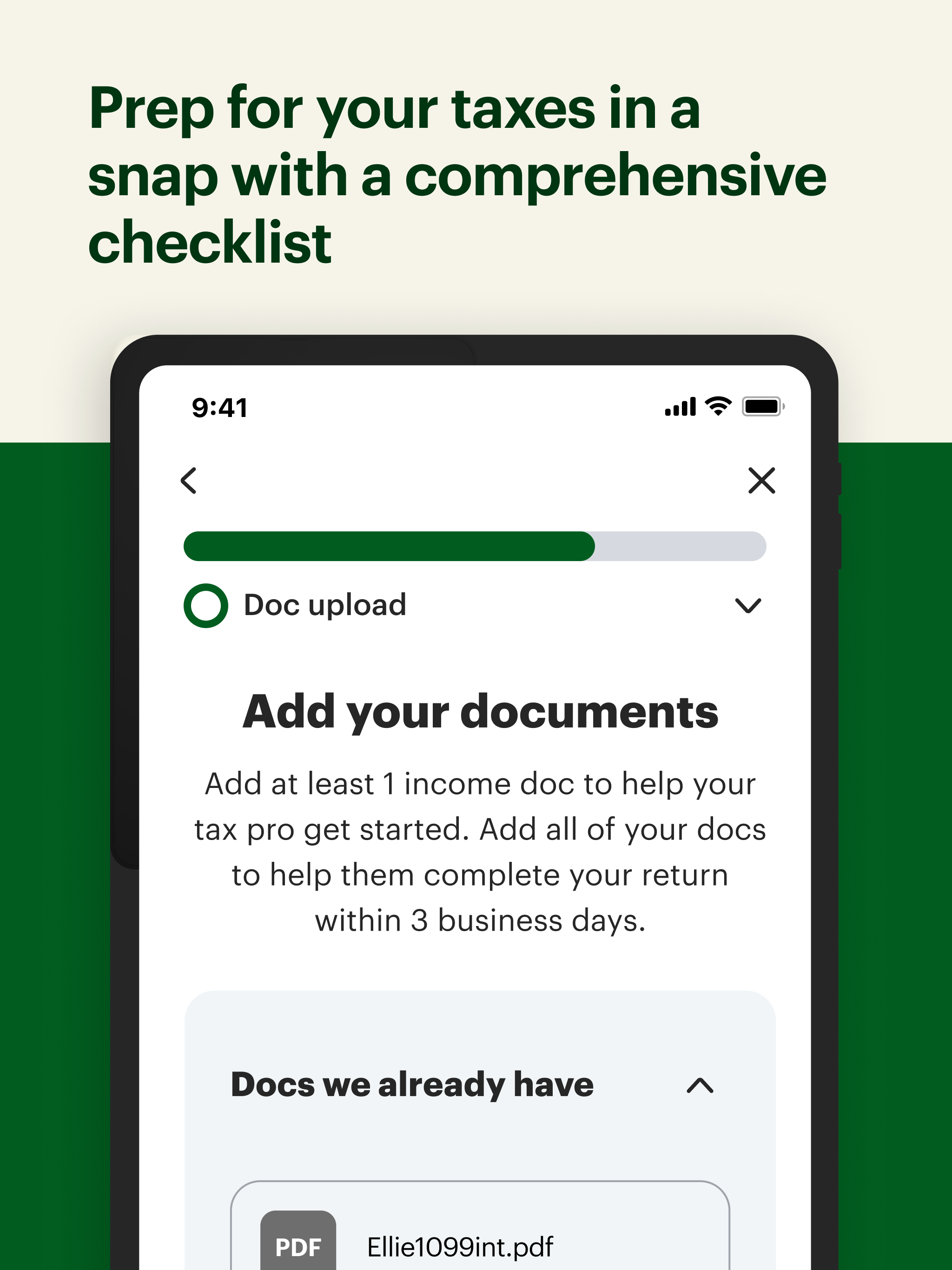 MyBlock: Tax Docs & Refund