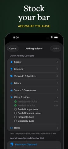 Alchemy Cocktails screenshot