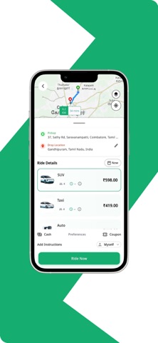 RydeX - Taxi + Carpool Screenshot 4 of 8