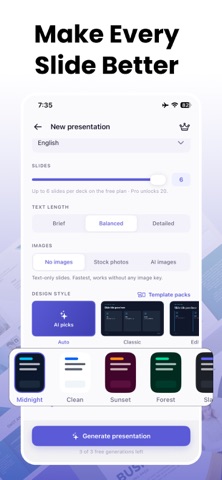 PPT AI - AI Presentation Maker Screenshot 4 of 5
