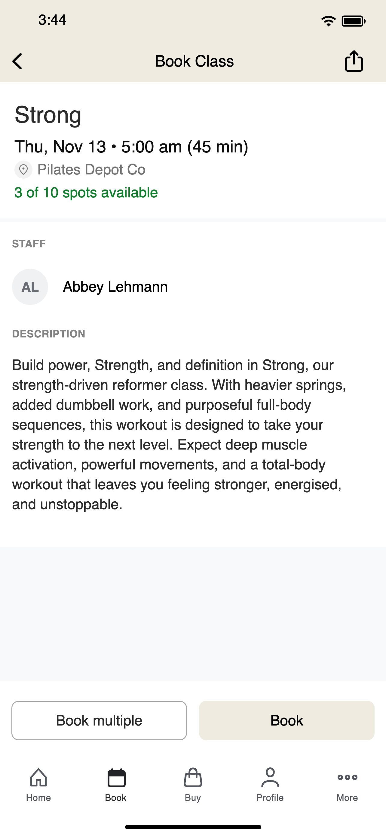Pilates Depot Co screenshot 3