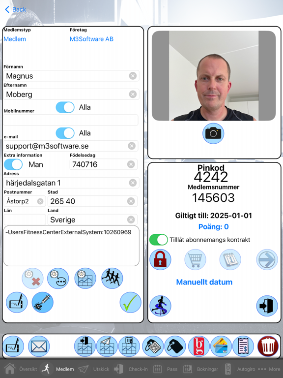 Screenshot #4 pour M3softwareFit- Admin