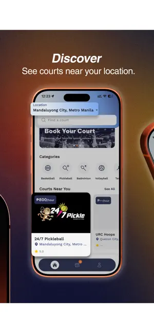 PlaySpot Booking Services iPhone screenshot 2