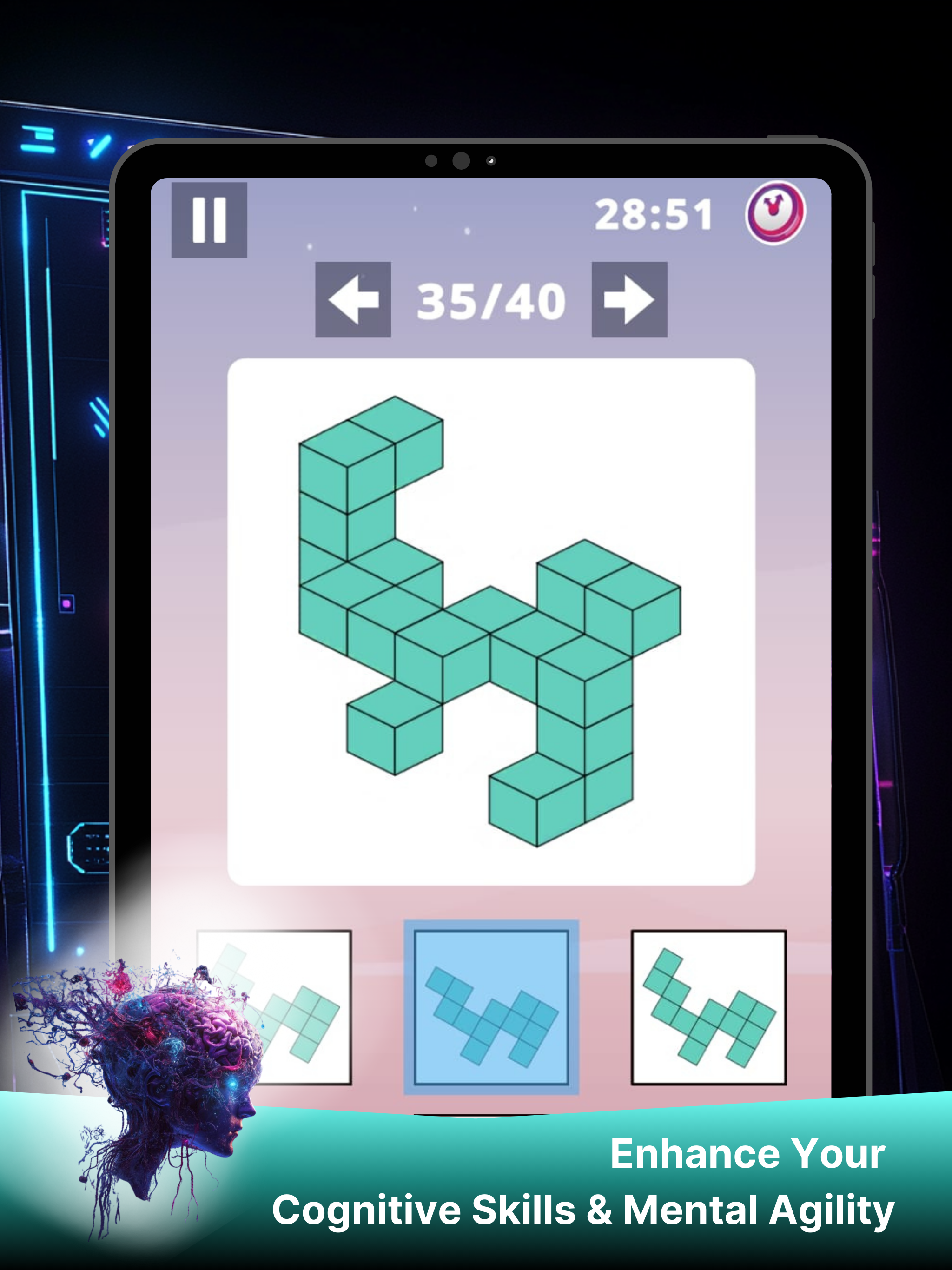 IQ Test: Intelligence & Logic screenshot 16