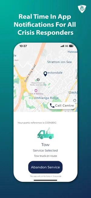 HelpMe SA iPhone screenshot 6