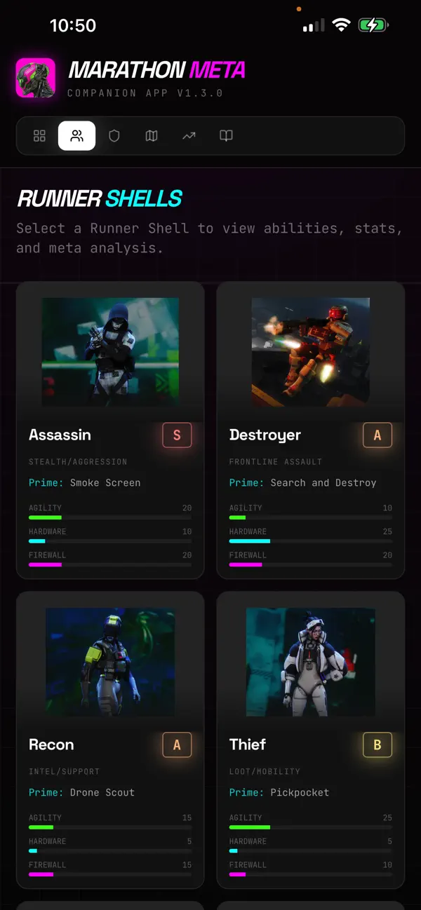 Screenshot #1 pour Marathon Meta