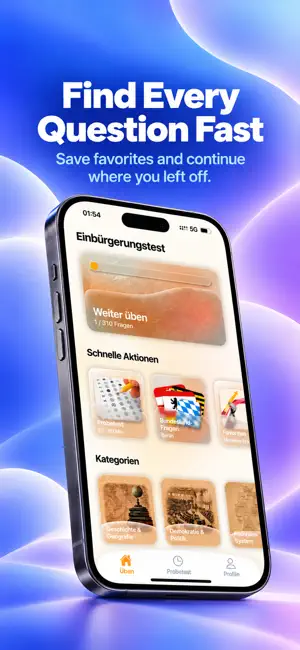 Einbürgerungstest üben screenshot 1