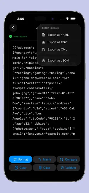 JSON Viewer & Formatter screenshot 3