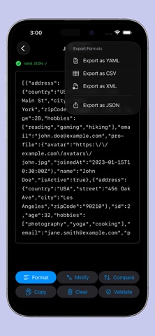 JSON Viewer & Formatter Screenshot 3 of 7