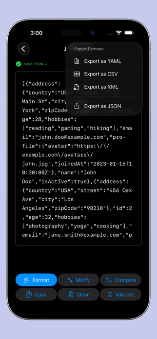 JSON Viewer & Formatter Screenshot 3 of 7