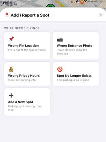 END2END Smart Parking iPad screenshot