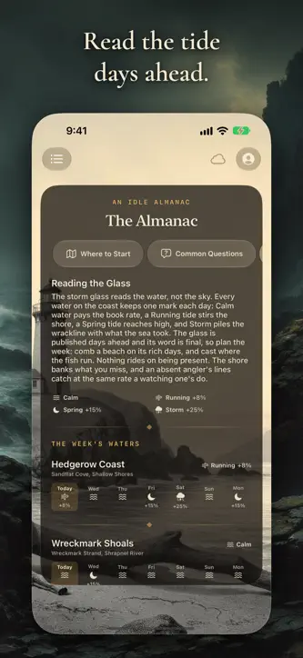 Tideward screenshot 2