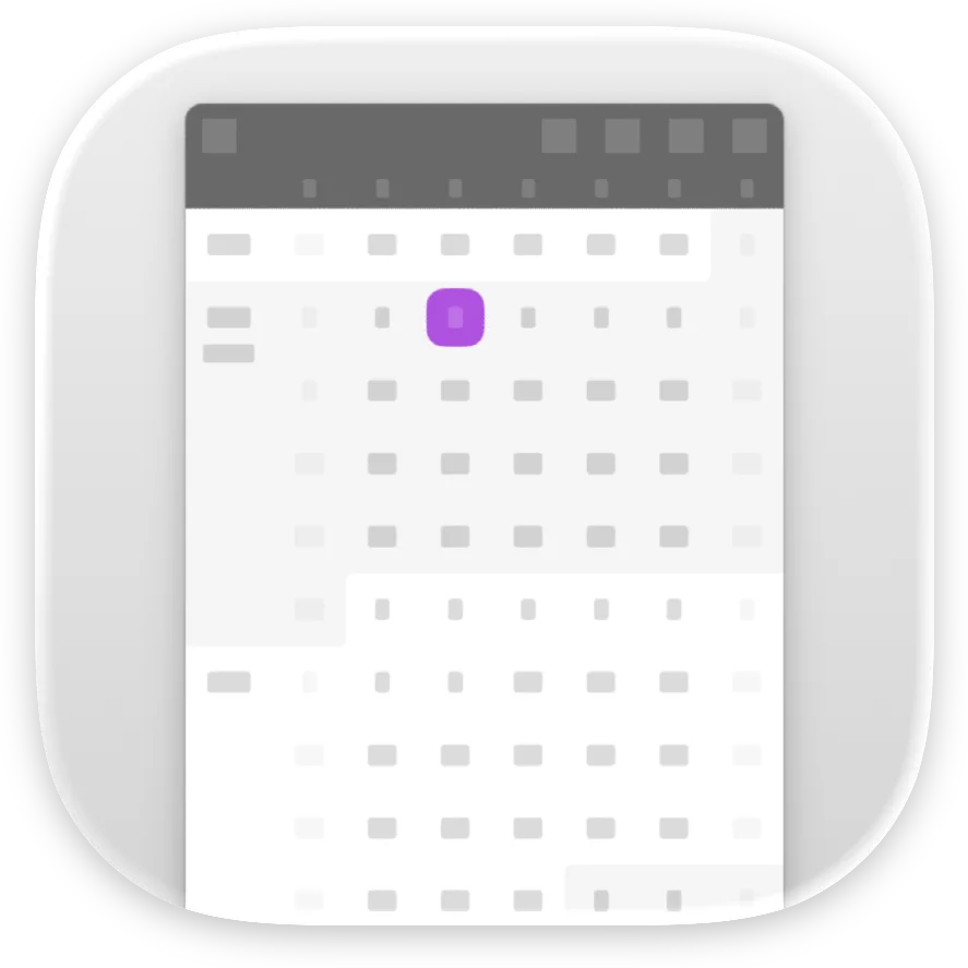 Three Month Calendar