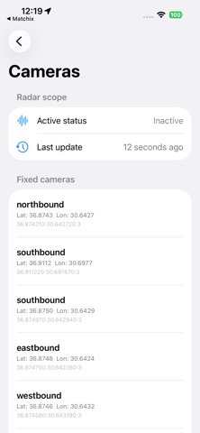 Radarix: Speed Cameras Screenshot 2 of 4