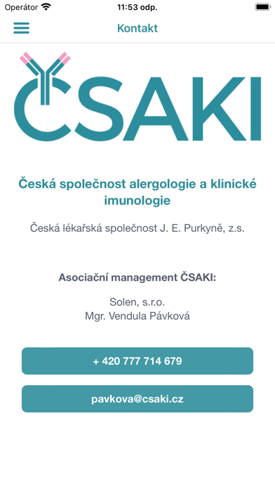 ČSAKI Screenshot