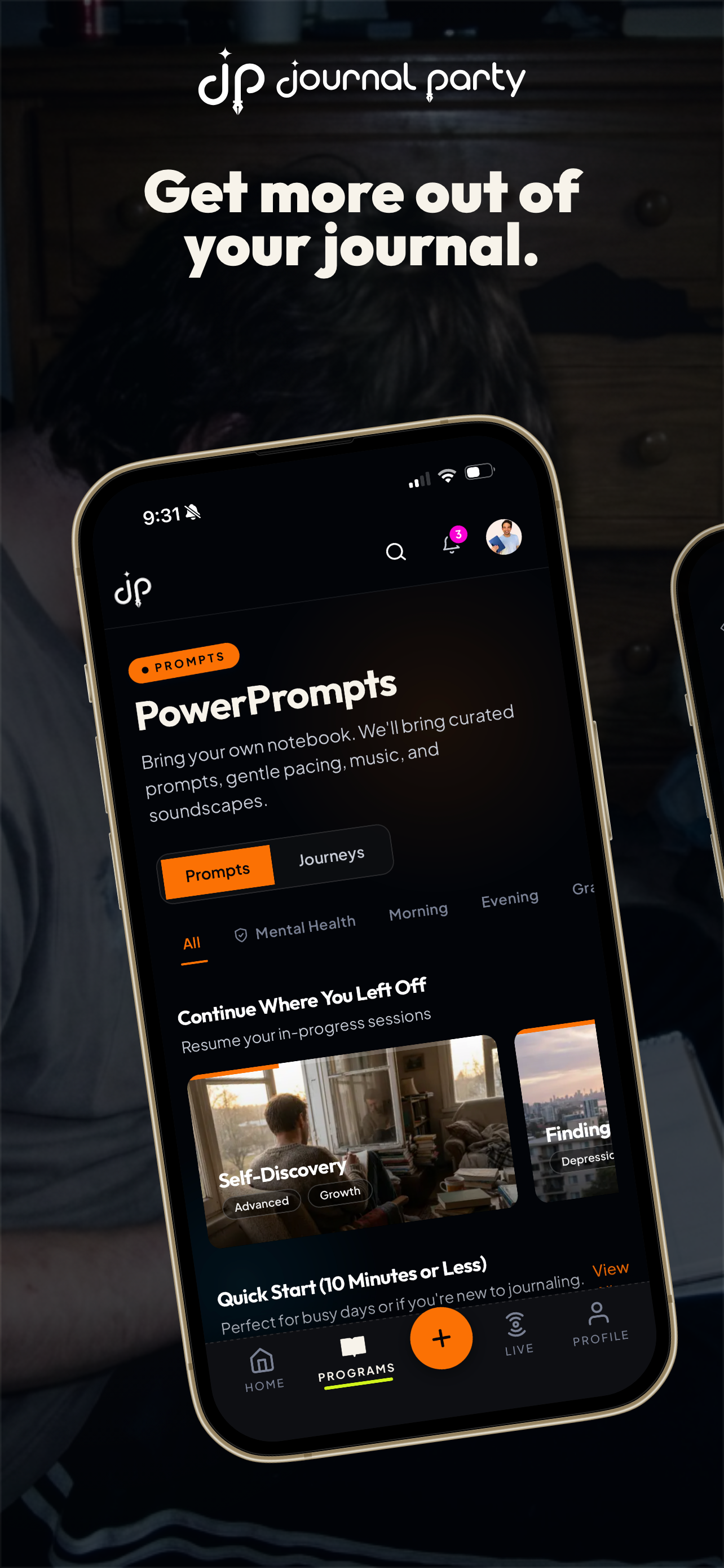 Journal Party: Journal Prompts
