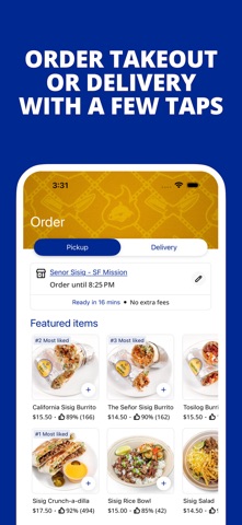 Senor Sisig iPhone screenshot