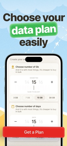 RedDogFish: eSIM Travel App screenshot