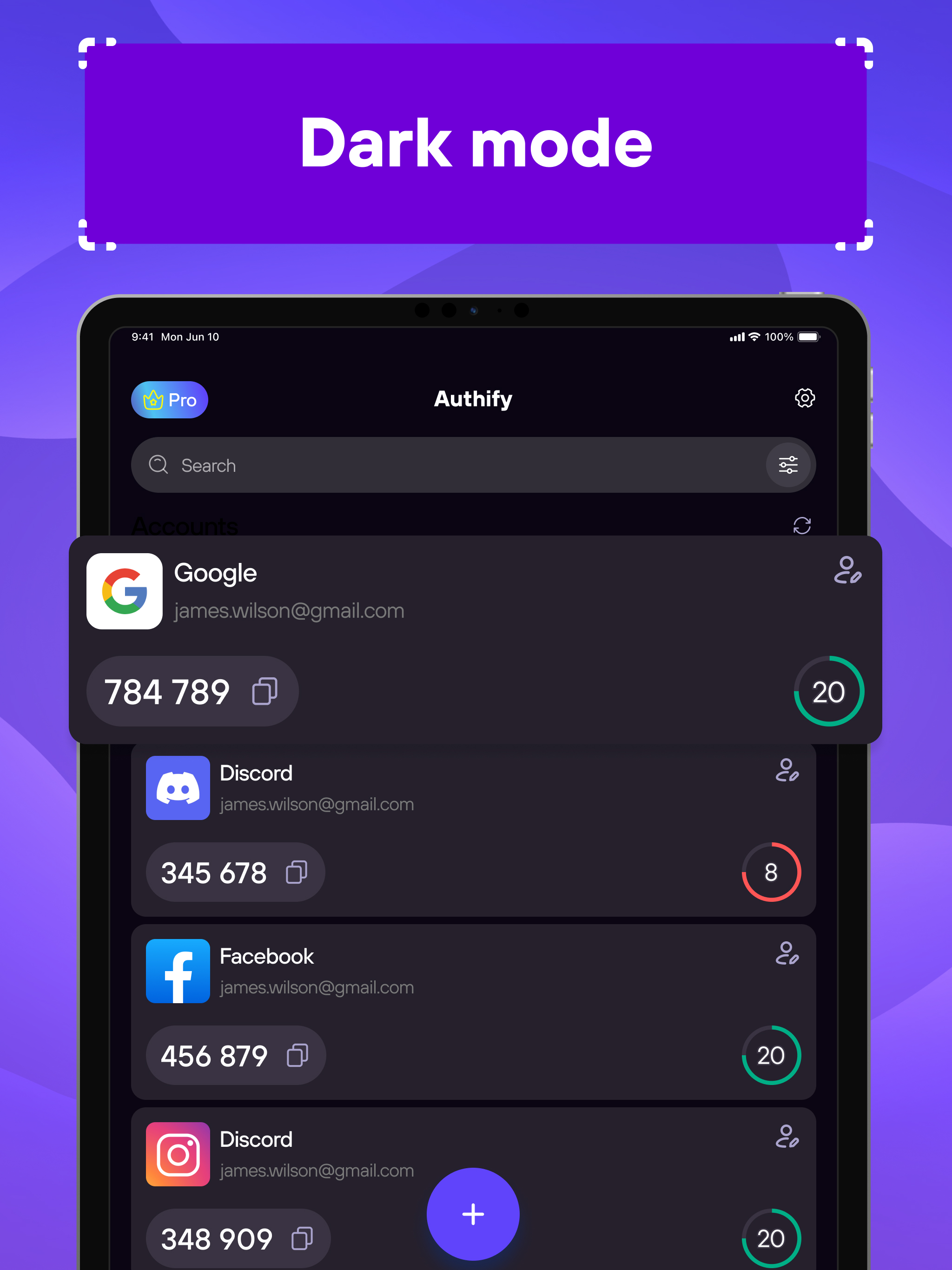 2FAuthify - Authenticator app screenshot 8