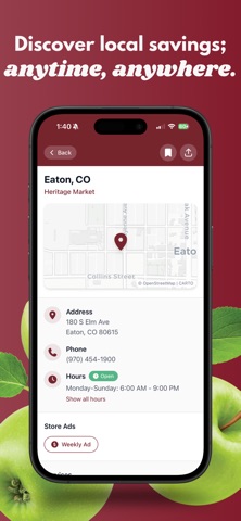 Heritage Market Colorado iPhone screenshot