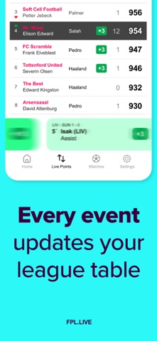 FPL.Live – Live Points & Rank Screenshot 2 of 4