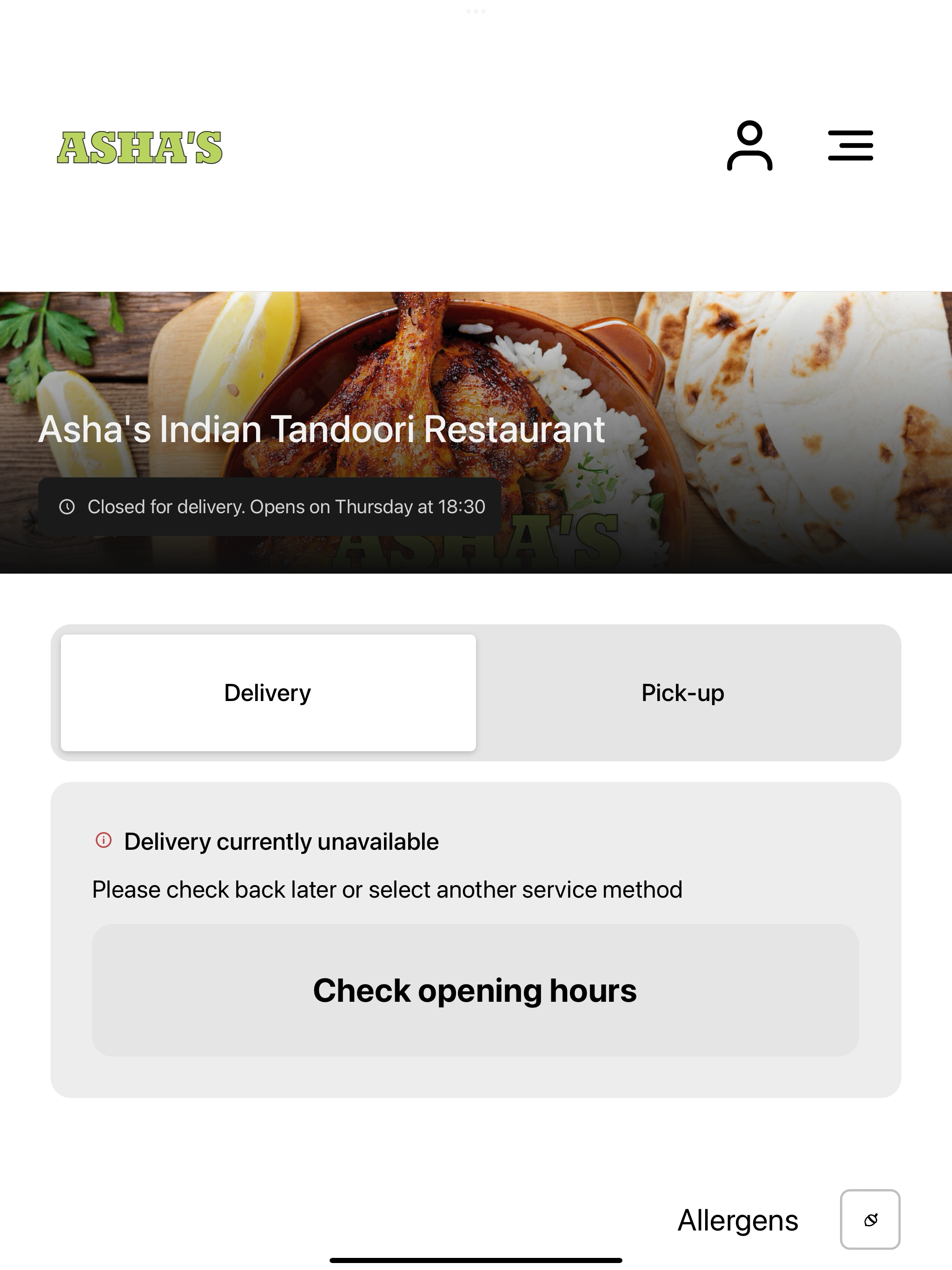 Asha's Indian Tandoori Rest. screenshot 5
