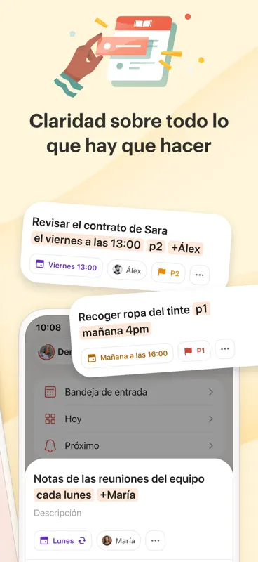 Todoist: To do list–Calendario screenshot 2 of 7