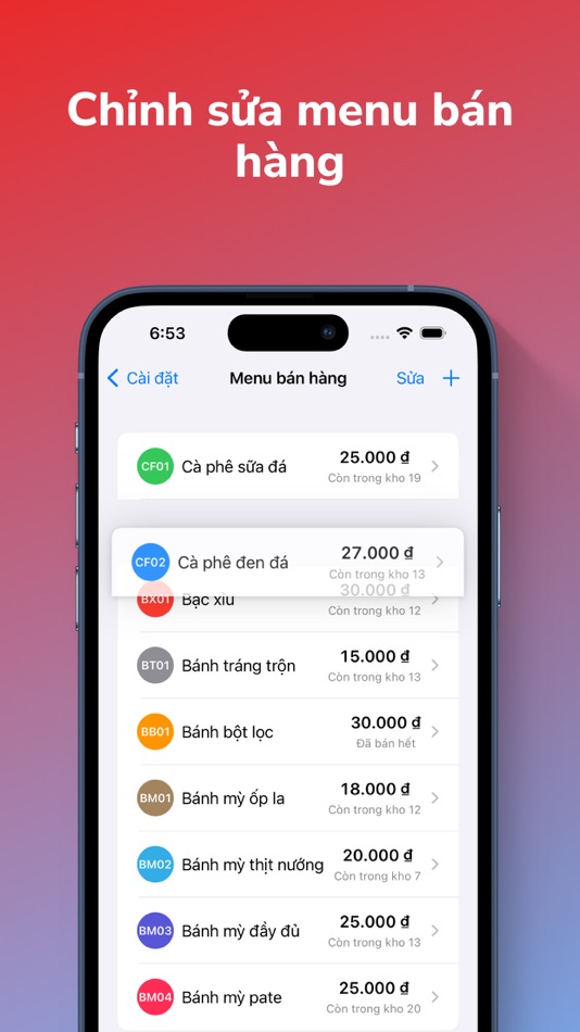 #5. hPOS - Quản lý bán hàng (iOS) 由: Phan Ha