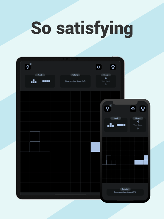 Screenshot #5 pour Tactris - tactical puzzle!