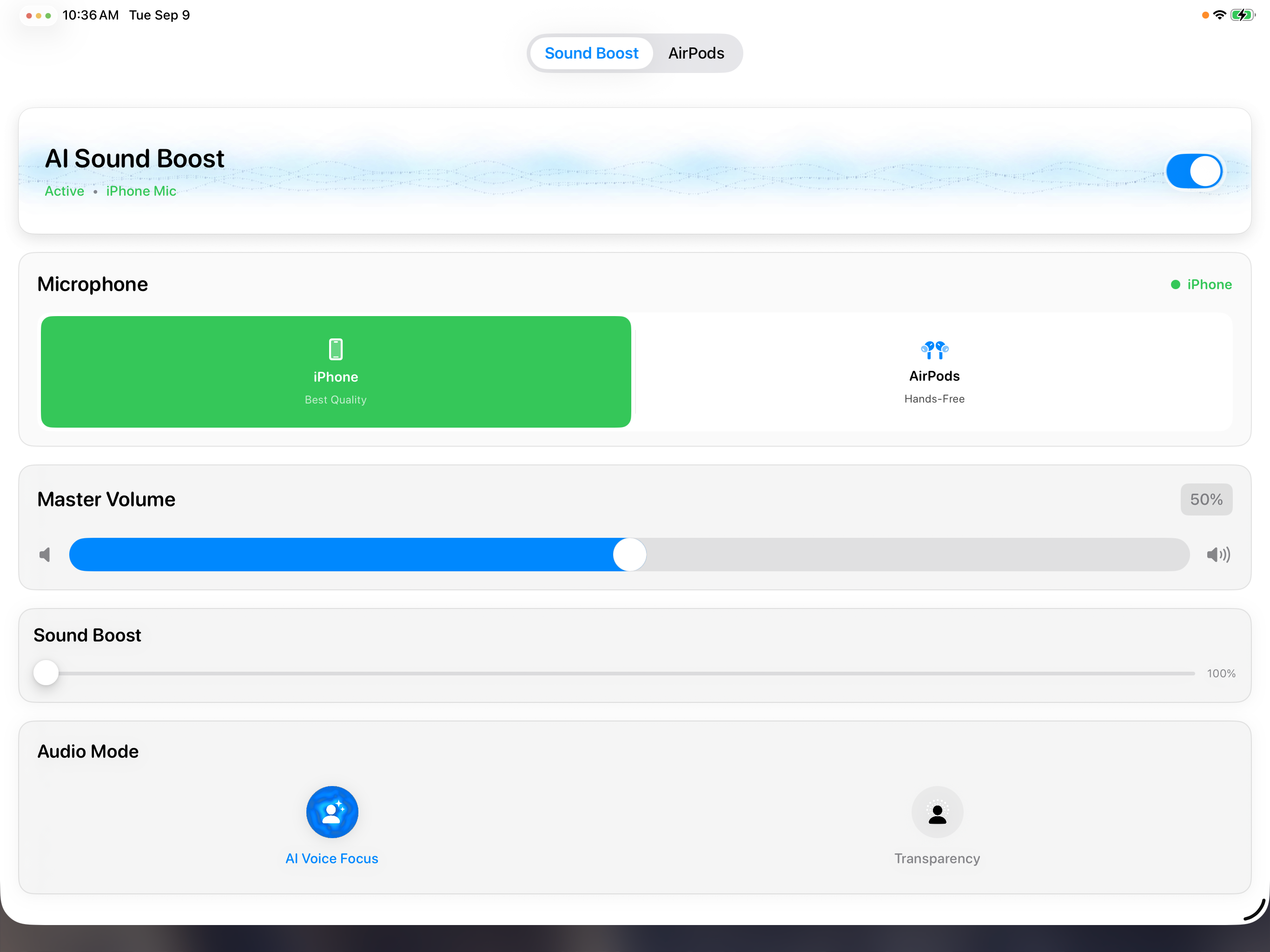 SoundAid AI Voice Amplifier screenshot 6