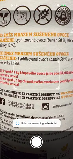 Gluten Checker iPhone Ekran Görüntüsü 2