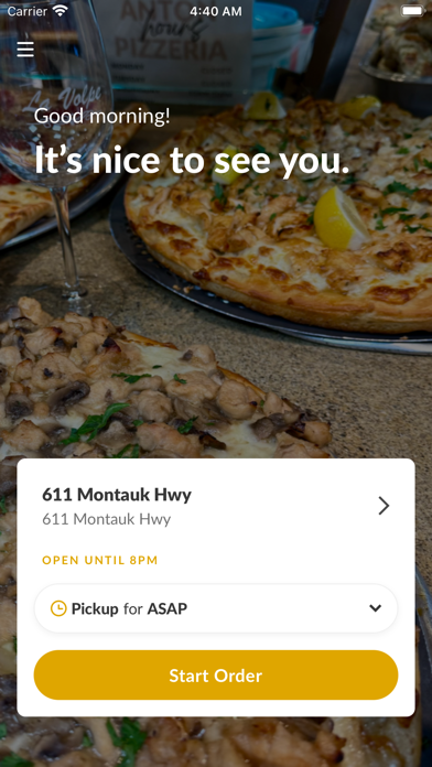La Volpe & Anton's iPhone screenshot 4 - Food & Drink app