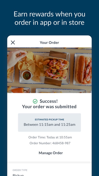 Slapfish Seafood Rewards iPhone screenshot 3 - Food & Drink app