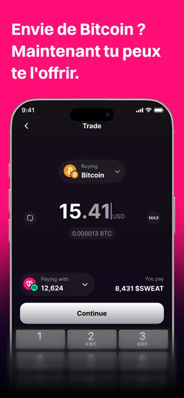 Sweat Wallet: Marche et Gagne screenshot 3 of 8