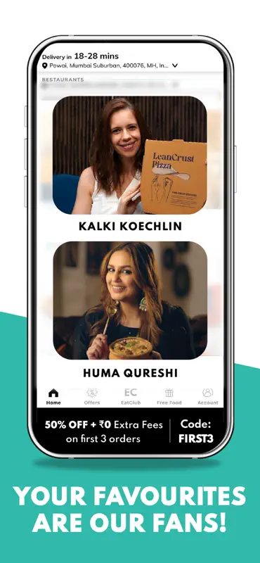 EatClub: Food Delivery App screenshot 2 of 8