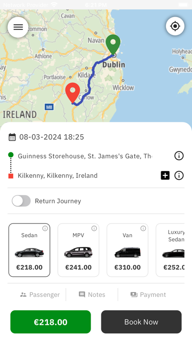 BlackRock Chauffeurs Screenshot