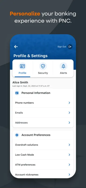 PNC Mobile Banking screenshot 5 of 7