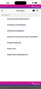 AAN Conferences screenshot #4 for iPhone