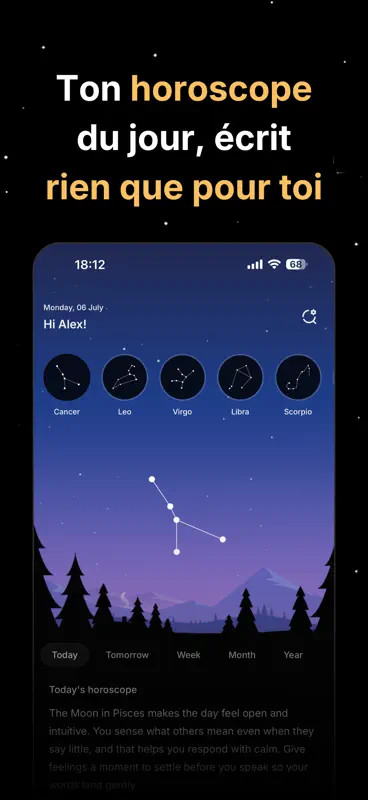 Orion – Horoscope & Tarot screenshot 4 of 9