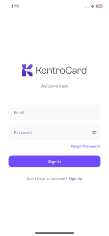 KentroCard Screenshot 1 of 6
