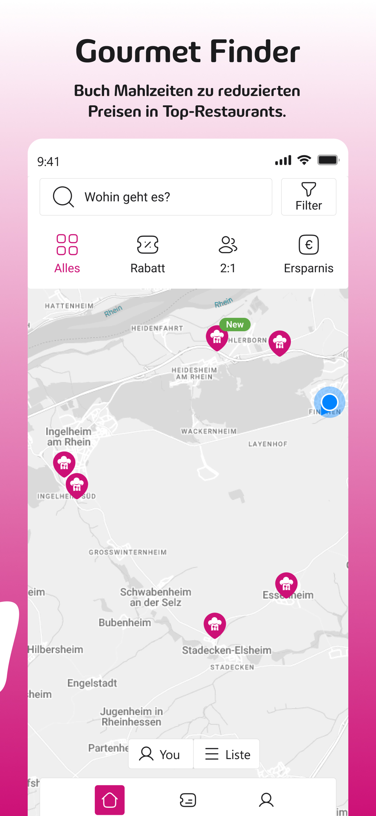 Gourmet-Finder screenshot 2