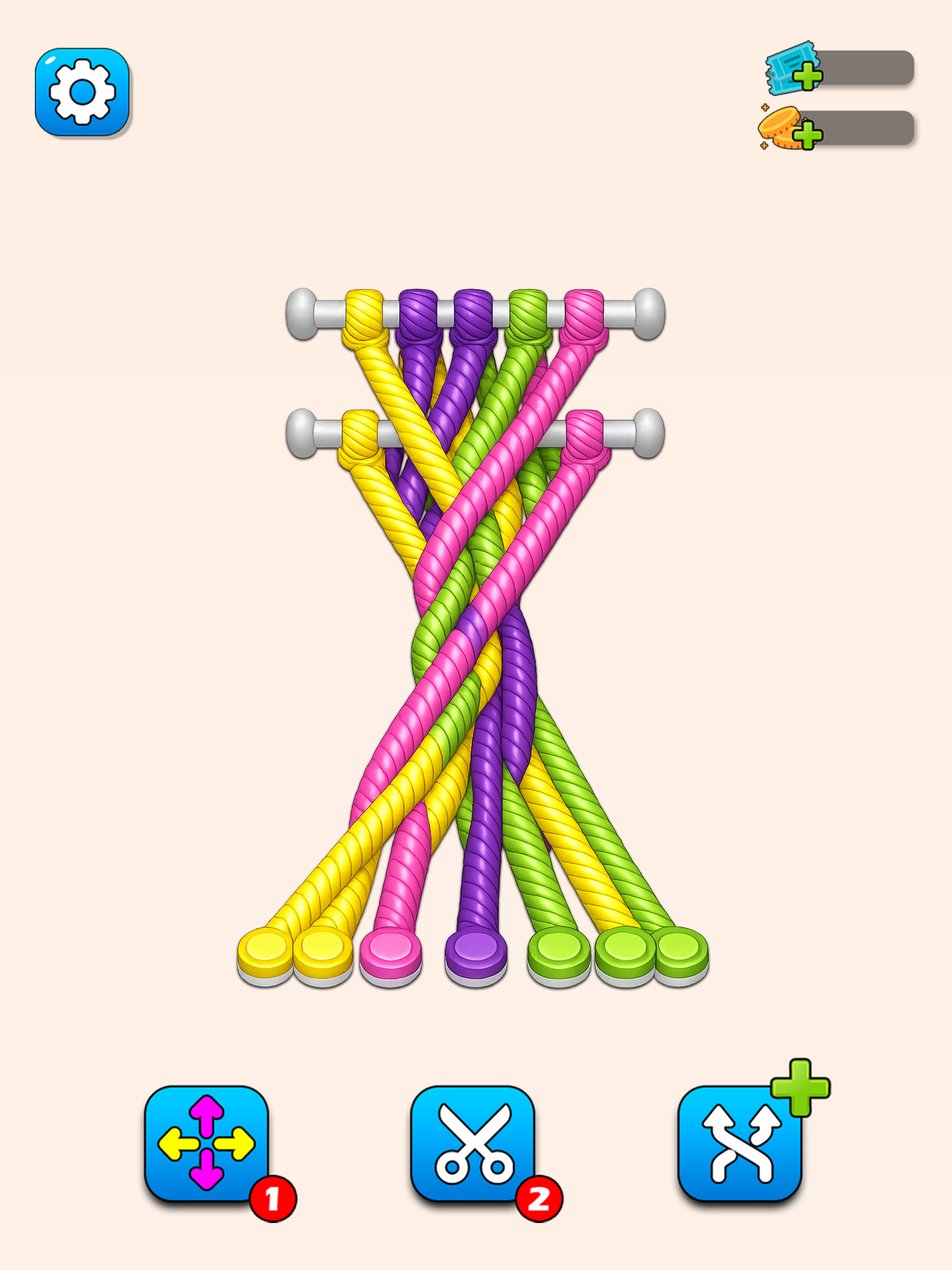 Untangle Twisted Rope Game screenshot 10