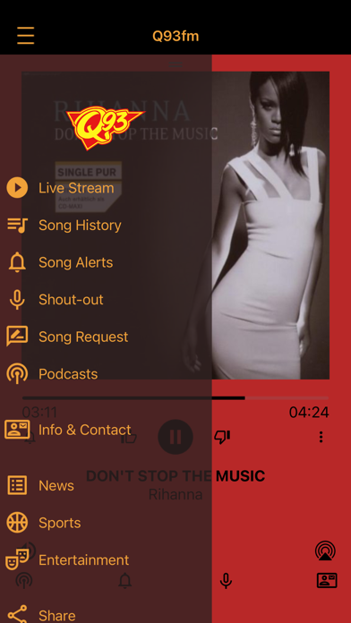 Q93FM Alexandria Today's Hits! Screenshot