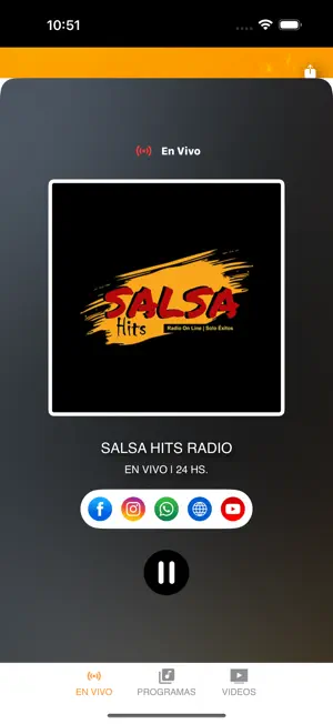 Salsa Hits Radio screenshot 3